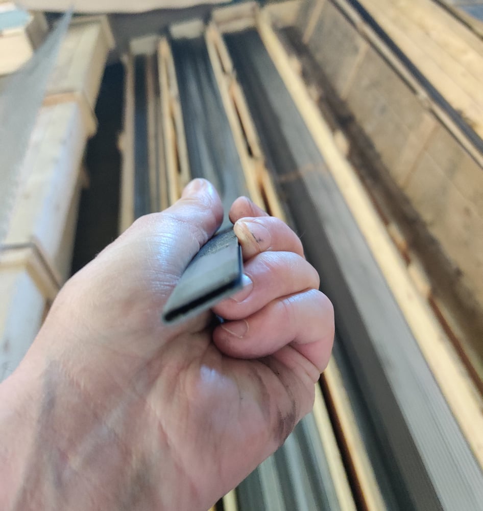 1 - Teräs verkkolevyt U-profiili teräs L=3810  syvä malli